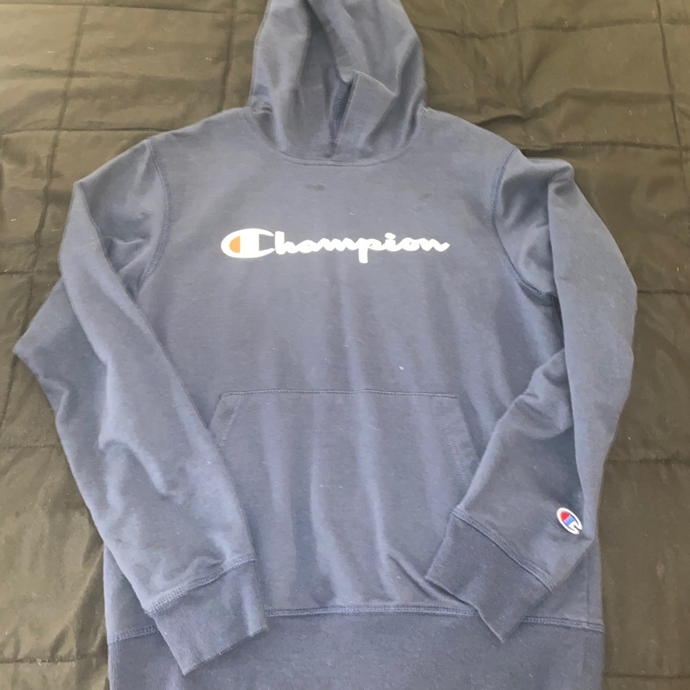 Boys Navy Blue Champion Sweatsuit
